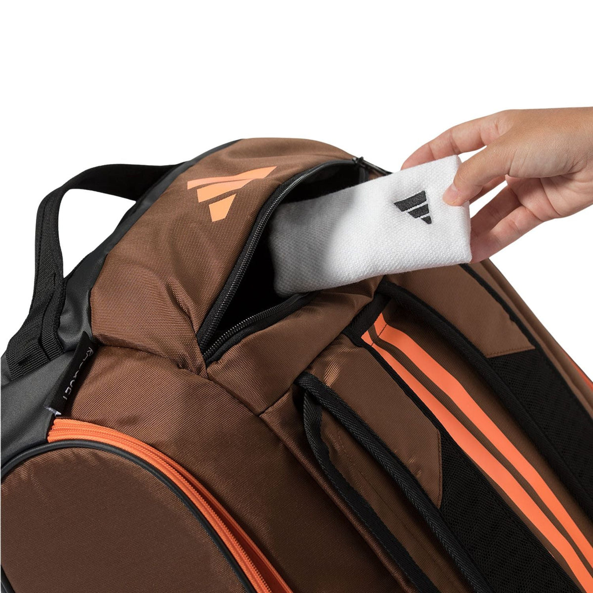 Adidas Racket Bag Tour 2026 Bronze/Orange - Padel Bag - au.justpadel.com