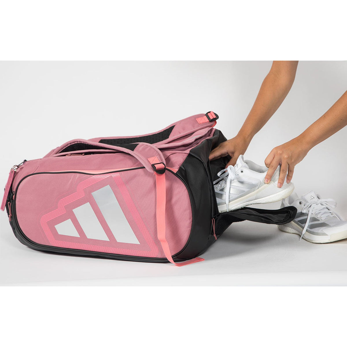 Adidas Racket Bag Protour 2026 Pink/Black - Padel Bag - au.justpadel.com