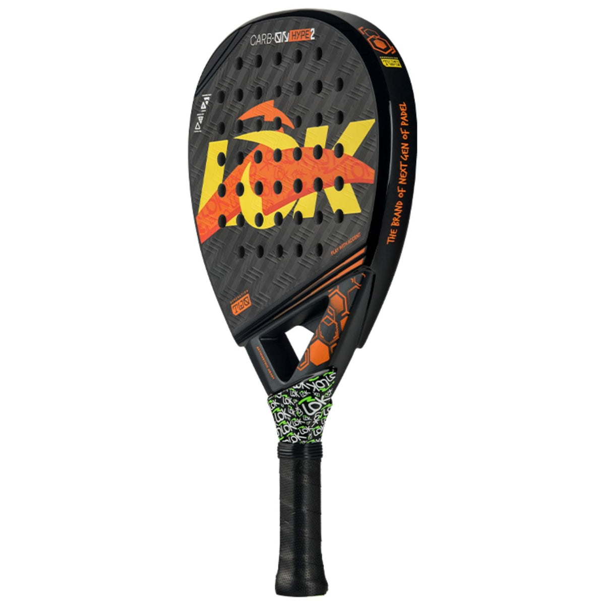 Lok Carbon Hype 2 - Padel Racket - au.justpadel.com