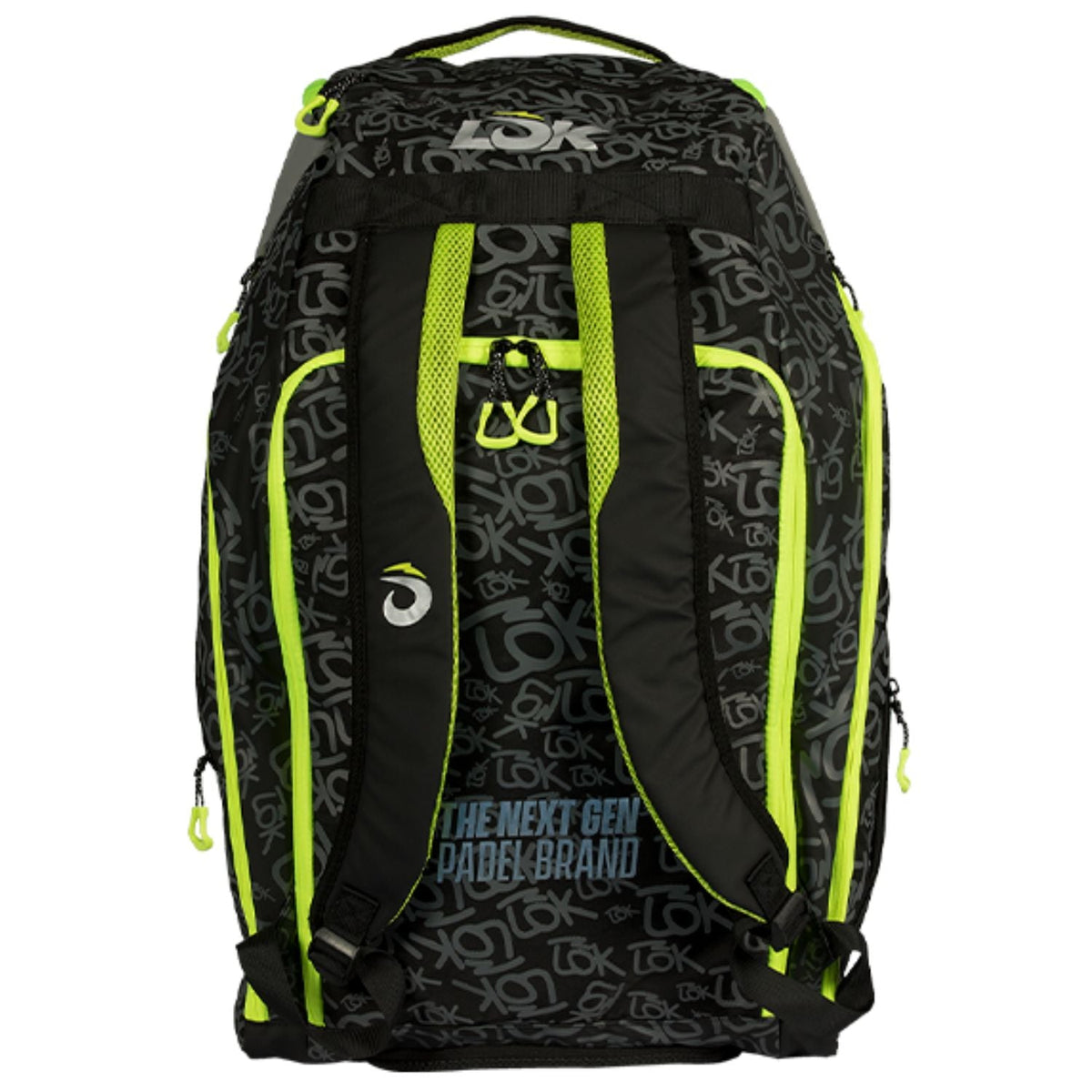 Lok Racketbag Maxx 2 Black - Padel Bag - au.justpadel.com