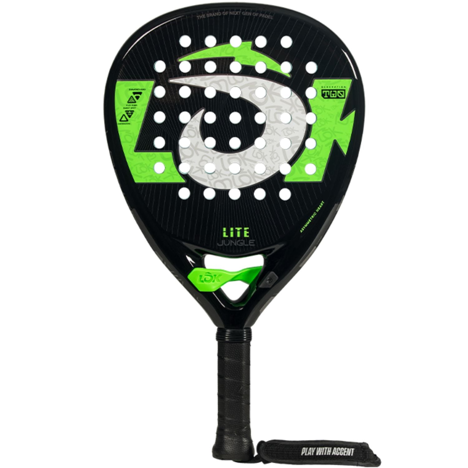 Lok Jungle Lite - Padel Racket - au.justpadel.com