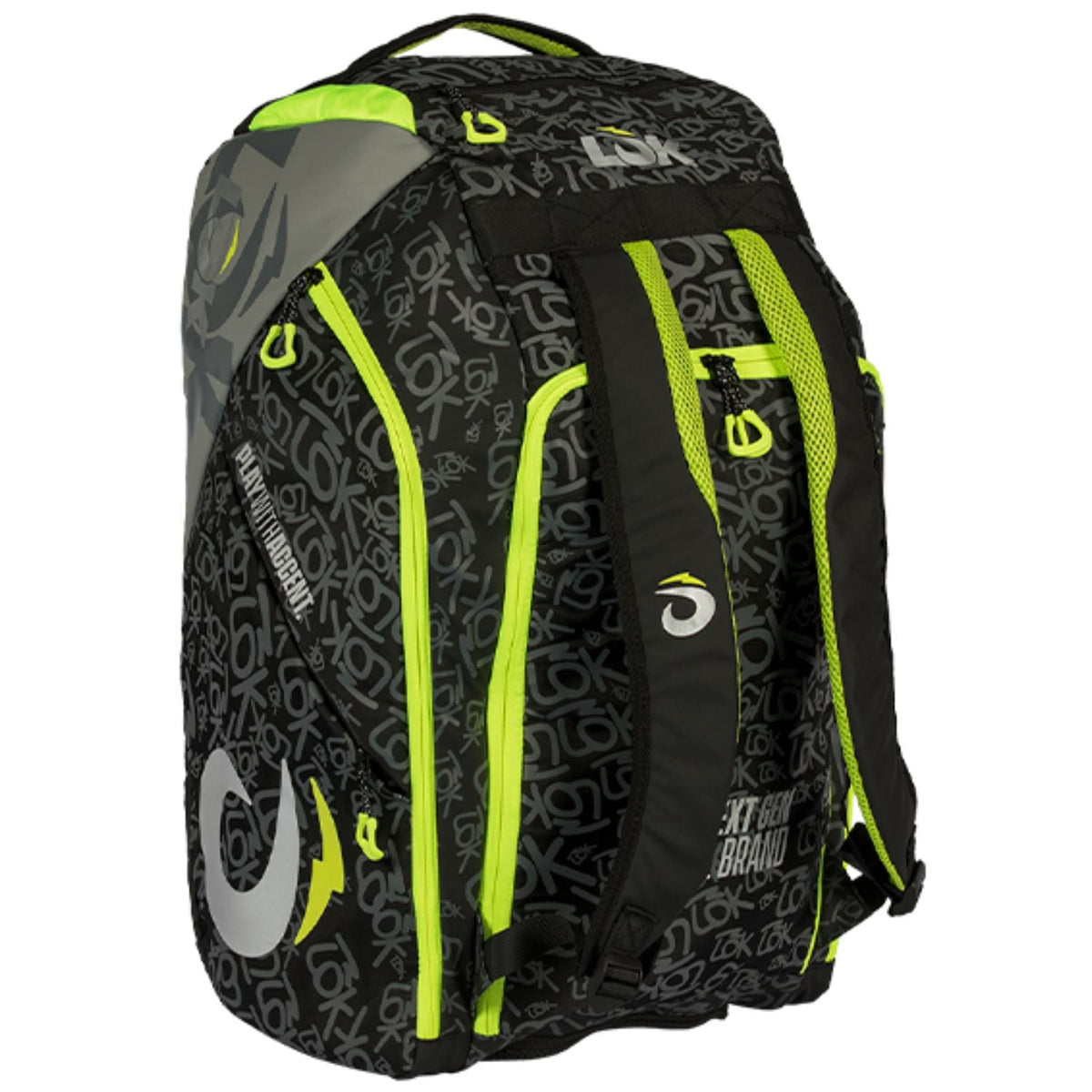 Lok Racketbag Maxx 2 Black - Padel Bag - au.justpadel.com
