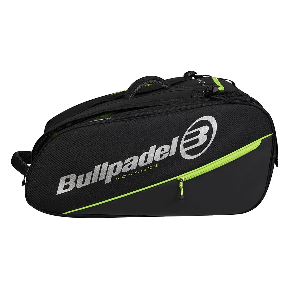 Bullpadel Racketbag Advance 2026 Black - Padel Bag - au.justpadel.com