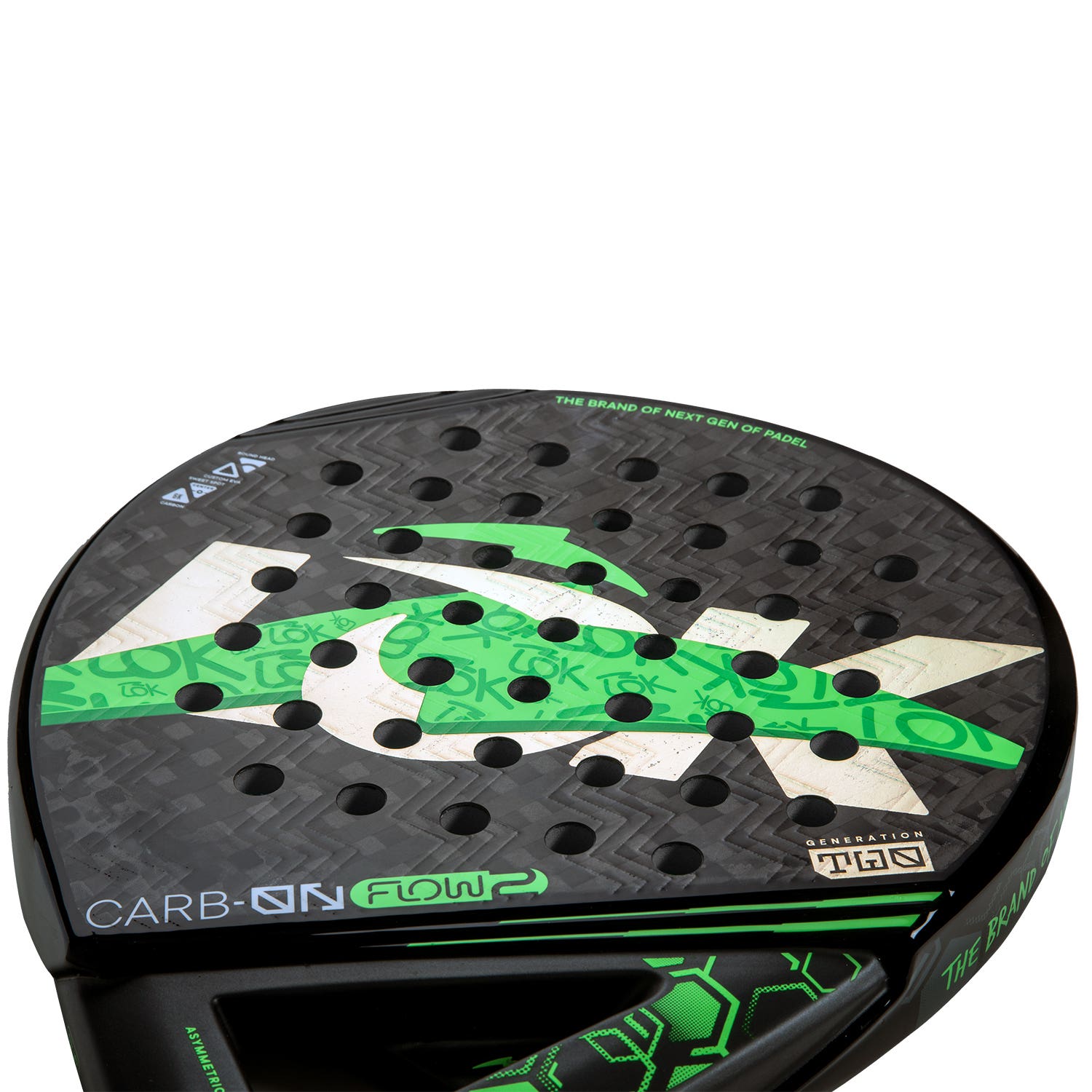 Lok Carbon Flow 2 - Padel Racket - au.justpadel.com