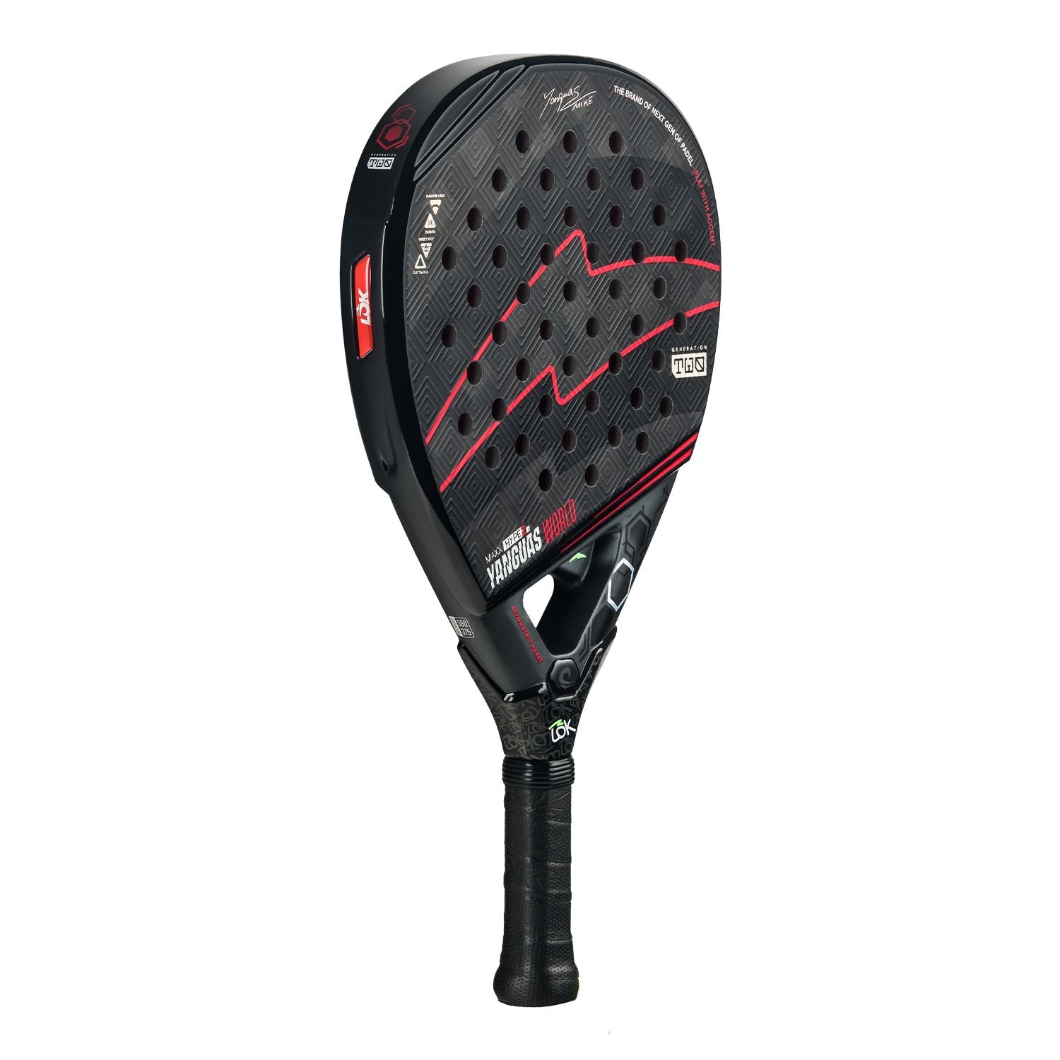Lok Maxx Hype Yanguas World - Padel Racket - au.justpadel.com