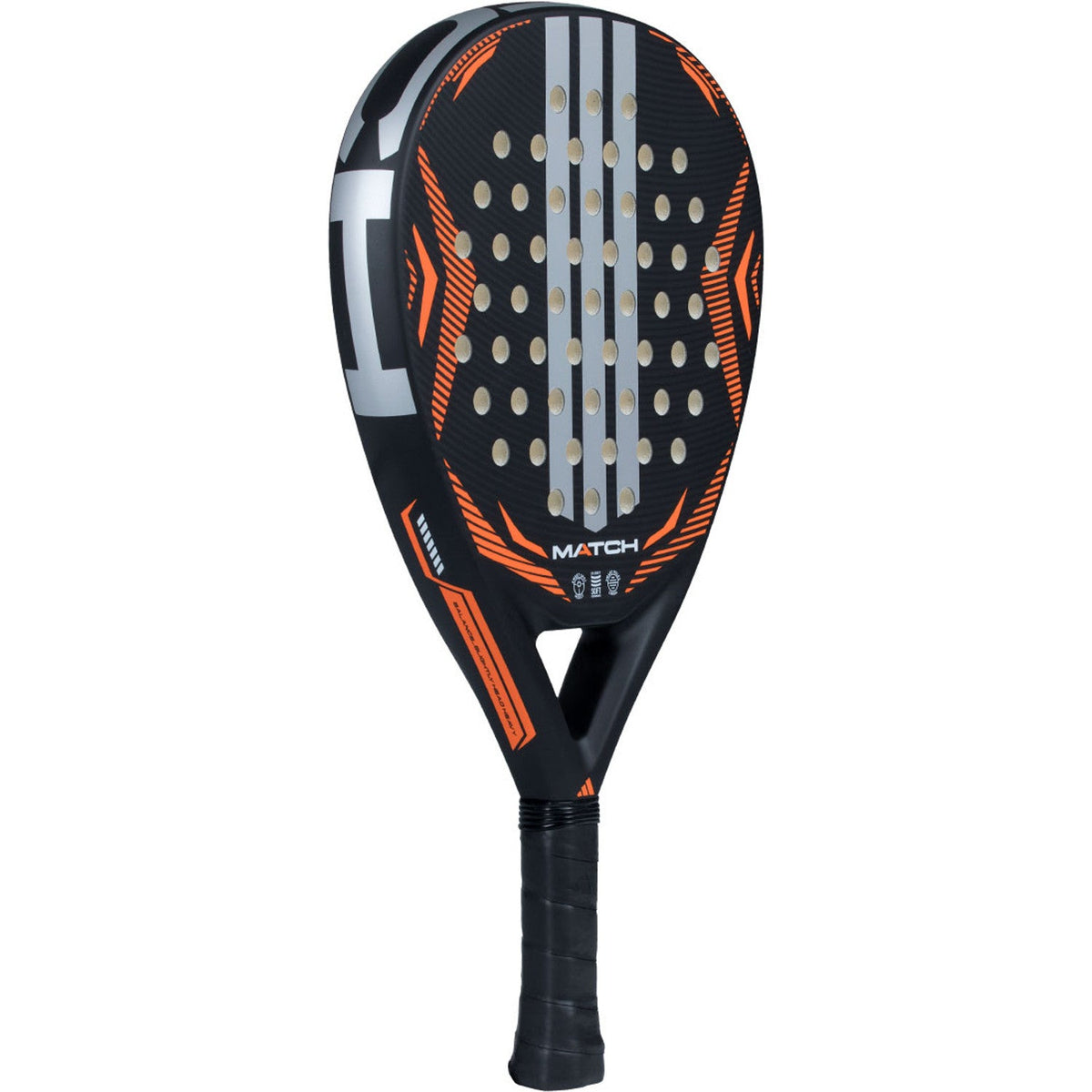 Adidas Match 3.5 2026 Black/Orange - Padel Racket - au.justpadel.com