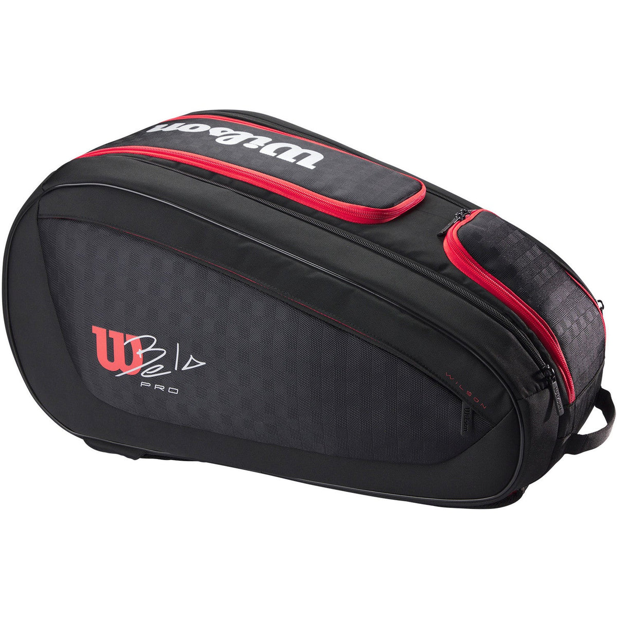 Wilson Racketbag Bela V3 Black/Red Black - Padel Bag - au.justpadel.com