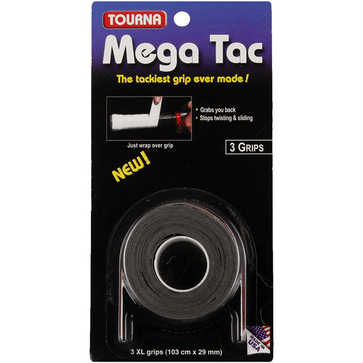 Tourna Overgrips Mega Tac (3 Pcs)