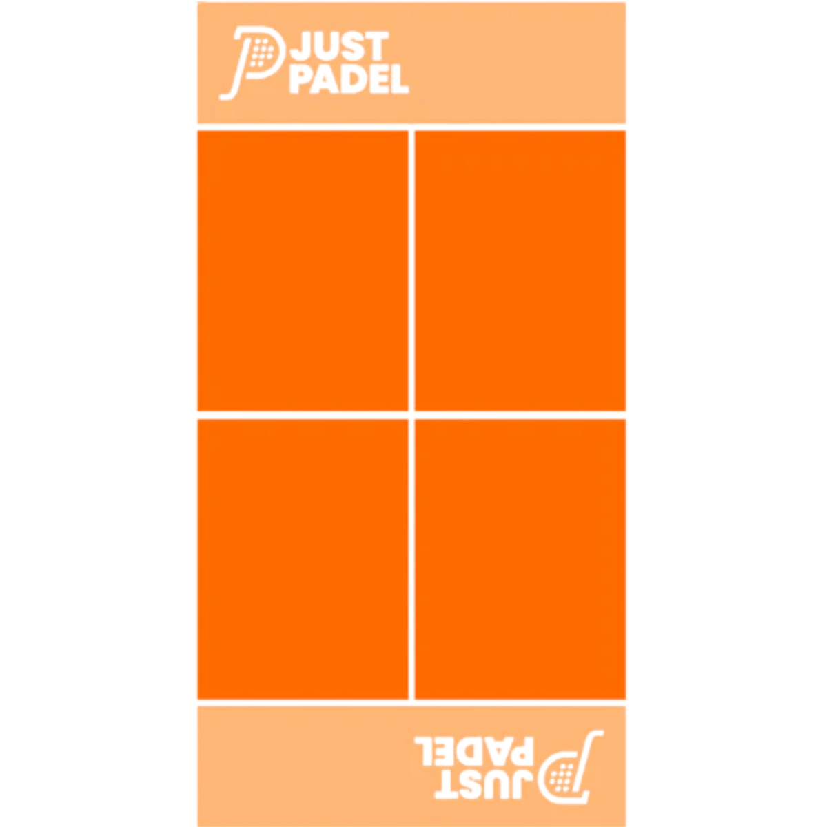 Justpadel Towel Orange - Padel Accessories - au.justpadel.com