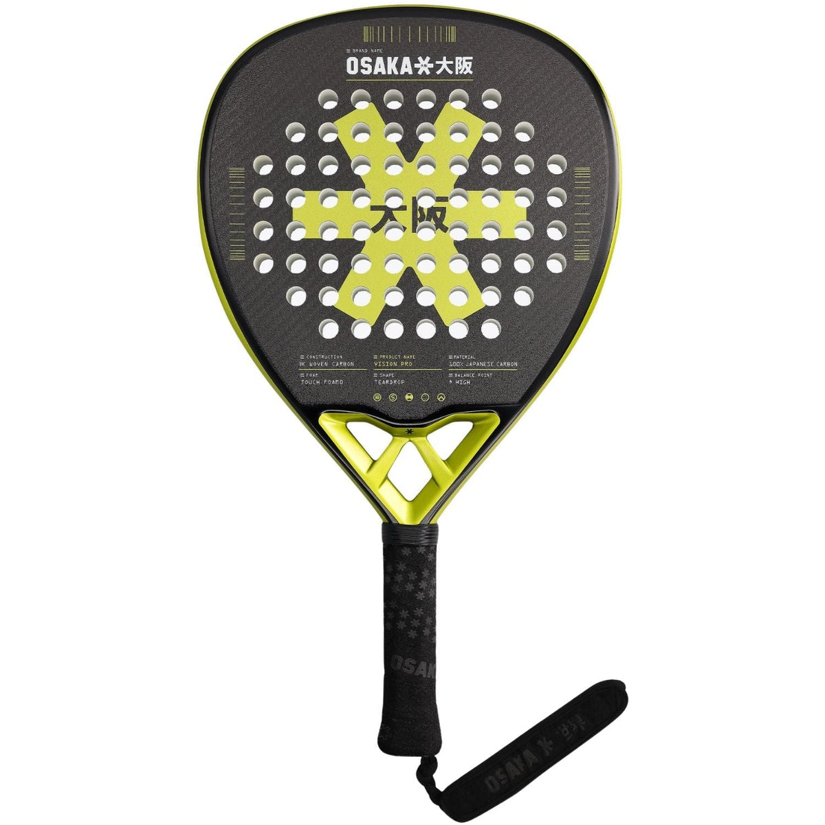 Osaka Vision Pro Power Ferite - Padel Racket - au.justpadel.com